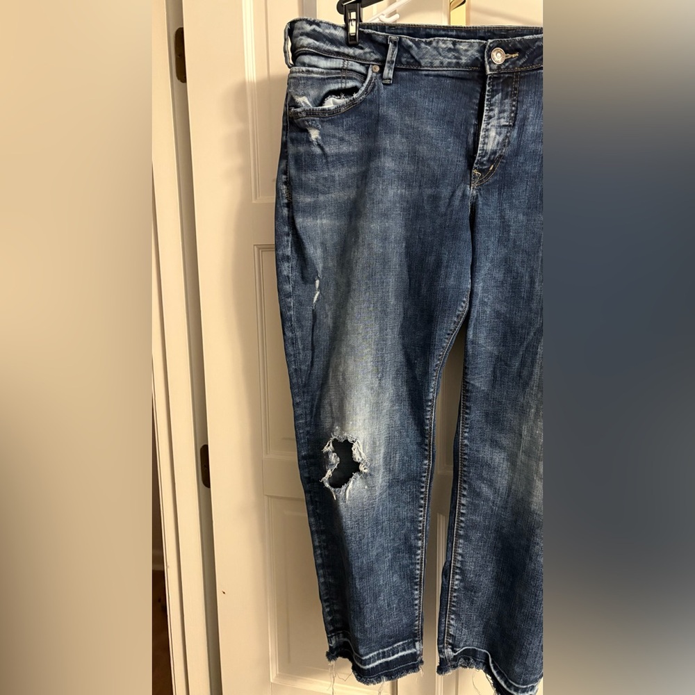 Silver Jeans Women’s SAM Distressed Jeans Plus Size 24 - Picture 5 of 12